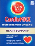 Seven Seas Cardiomax High Strength Capsules Pack of 30