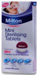 Milton Mini Sterilising Tablets Pack of 50