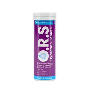 O.R.S Hydration Tablets Blackcurrant Pack of 12