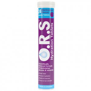 O.R.S Hydration Tablets Blackcurrant Pack of 24