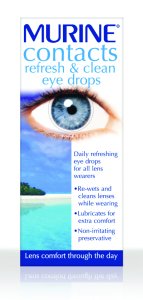 Murine Contacts Refresh & Clean Eye Drops 15ml