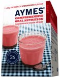 Aymes Nutritional Milkshake Strawberry Flavour Sachet 57g Pack of 7