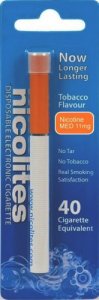 Nicolites Disposable Electronic Cigarette Tobacco Medium 40