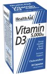 HealthAid Vitamin D3 5,000iu Capsules Pack of 30