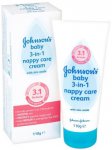 Johnson's Baby 3 in 1 Nappy Care Cream 110g