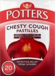 Potters Chesty Cough Pastilles Pack of 20