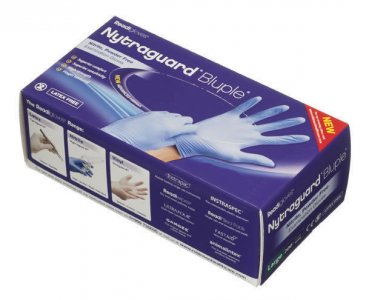 Readigloves Nytraguard Bluple Nitrile Gloves Extra Large Pack of 200