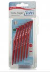 Tepe Angle Interdental Brushes Red 0.5mm Pack of 6