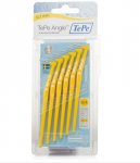 Tepe Angle Interdental Brushes Yellow 0.7mm Pack of 6