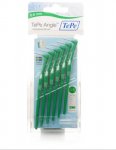 Tepe Angle Interdental Brushes Green 0.8mm Pack of 6