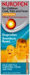 Nurofen for Children Cold, Pain & Fever Orange 100ml