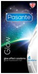 Pasante Glow in the Dark Condoms Pack of 4