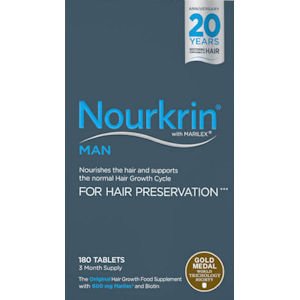Nourkrin Tablets For Men Pack of 180