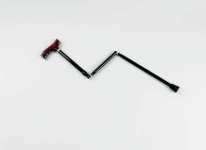 Patterson Walking Stick Folding Adjustable Black 31