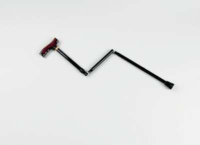 Patterson Medical Walking Stick, Folding Adjustable Black 31