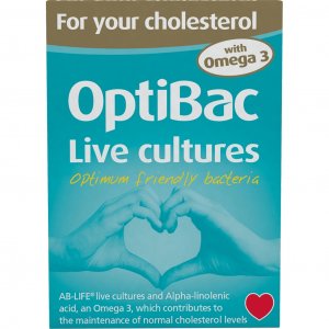 OptiBac Probiotics For Your Cholesterol Capsules Pack of 60