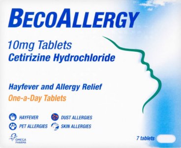 BecoAllergy Hayfever Tablets Pack of 7