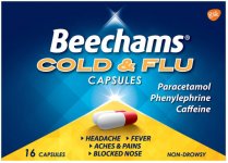 Beechams Cold & Flu Capsules Pack of 16
