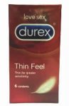 Durex Thin Feel Condoms Pack of 6