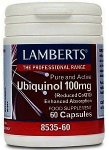 Lamberts Ubiquinol 100mg Capsules Pack of 60