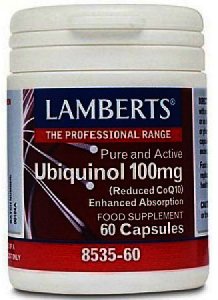 Lamberts Ubiquinol 100mg Capsules Pack of 60