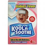 Kool 'n' Soothe Babies' Fever Soft Gel Sheets Pack of 4