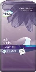 TENA Lady Night Pads Large Pack of 5