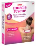 Deep Heat Muscle Rescue Neck & Shoulder Patch Pack of 2