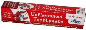 OraNurse Unflavoured Toothpaste 4+ Years 50ml