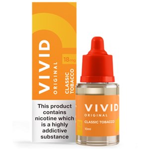 Vivid Medium Strength 11mg E-Liquid Classic Tobacco