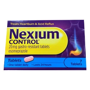Nexium Control Gastro Resistant 20mg Tablets Pack of 7