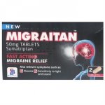 Migraitan 50mg Tablets Pack of 2