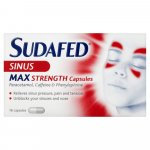 Sudafed Sinus Max Strength Capsules Pack of 16