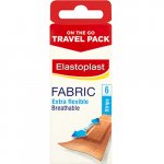 Elastoplast Fabric Strips On the Go Pack of 6