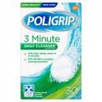 Poligrip 3 Minute Daily Cleanser Tablets Pack of 30