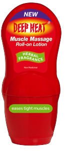 Deep Heat Muscle Massage Roll-On Lotion 50ml
