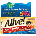 Alive! Children's Multivitamin Chewable Tablets Pack of 30
