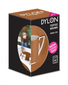 Dylon Washing Machine Dye Toffee Brown 350g