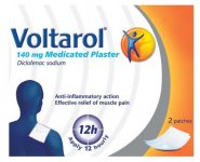 Voltarol 140mg Medicated Plaster Pack of 2