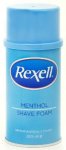 Rexell Menthol Shave Foam 300ml