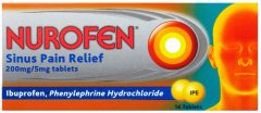 Nurofen Sinus Pain Relief Tablets Pack of 16