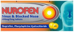 Nurofen Sinus and Blocked Nose Tablets Pack of 16