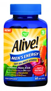 Alive! Men's Energy Soft Jells Pack of 60