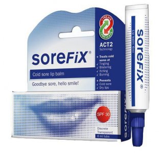 Sorefix Cold Sore Balm Tube 6ml