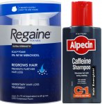Regaine Men Foam Triple Pack & Alpecin Caffeine Shampoo C1 250ml