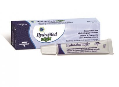 Hydramed Night Eye Ointment Preservative Free