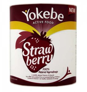 Yokebe Weight Management Shake Strawberry Flavour 450g