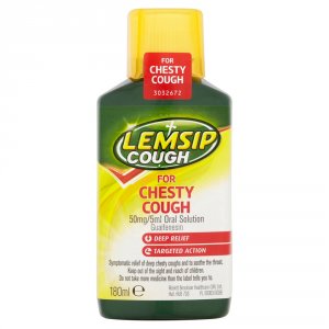 Lemsip Cough for Chesty Cough Oral Solution 180ml