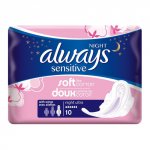 Always Sensitive Night Ultra with Wings Pack of 10