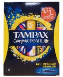 Tampax Compak Pearl Regular Pack of 8